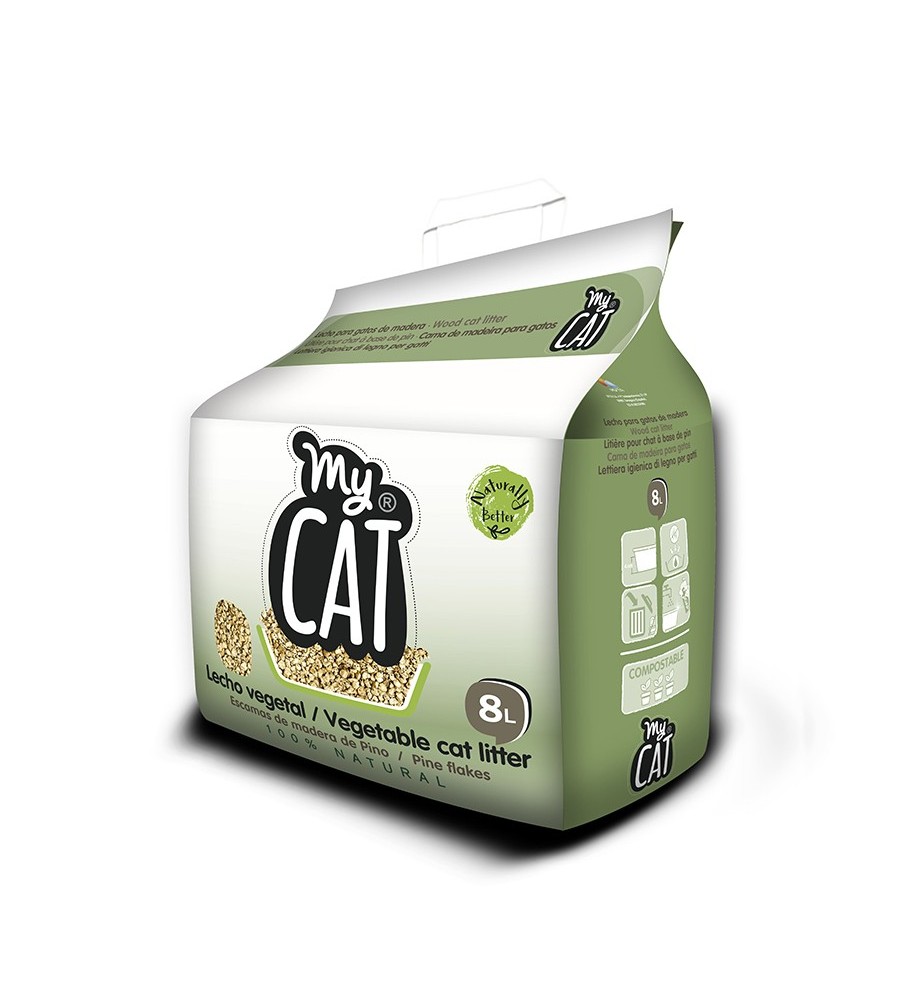 Lecho Vegetal para gatos myCat