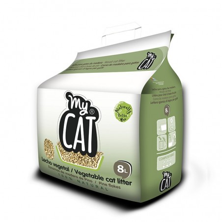 Lecho Vegetal para gatos myCat