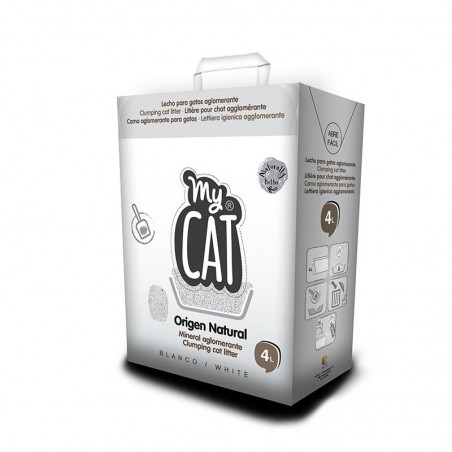 Lecho para gatos aglomerante myCat