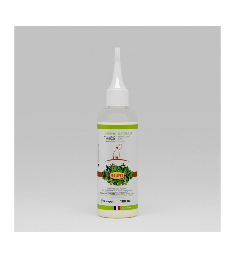 Leche limpiadora de orejas para perros 100 ml - Neo-Lupus