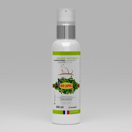 Champú con aclarado para gatos 200 ml - Neo-Lupus