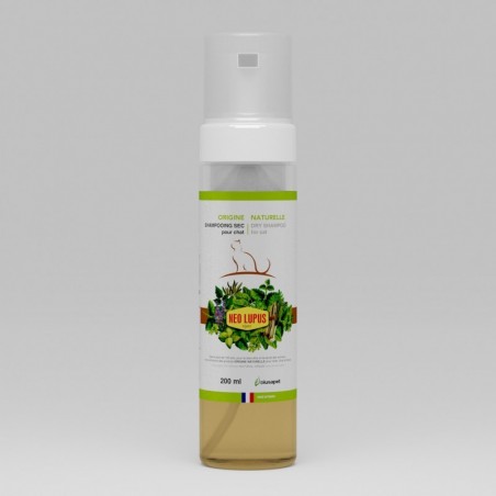 Champú sin aclarado para gatos 200 ml - Neo-Lupus