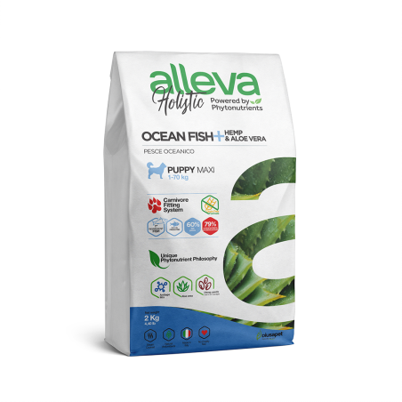 Alleva Holistic Puppy/Junior Fish Maxi 2 Kg