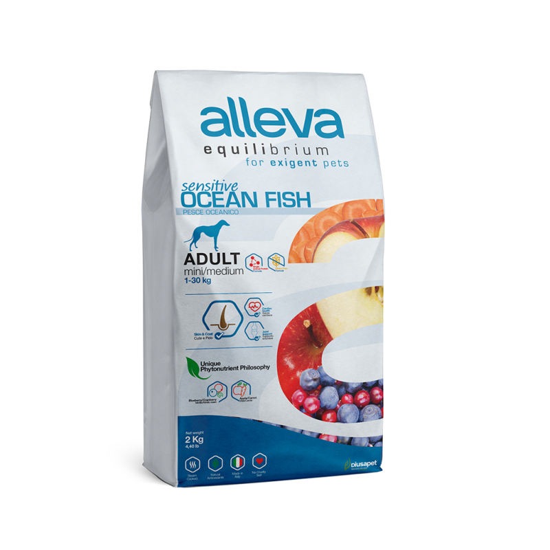 Adulto Sensible de Pescado Mini-Medium