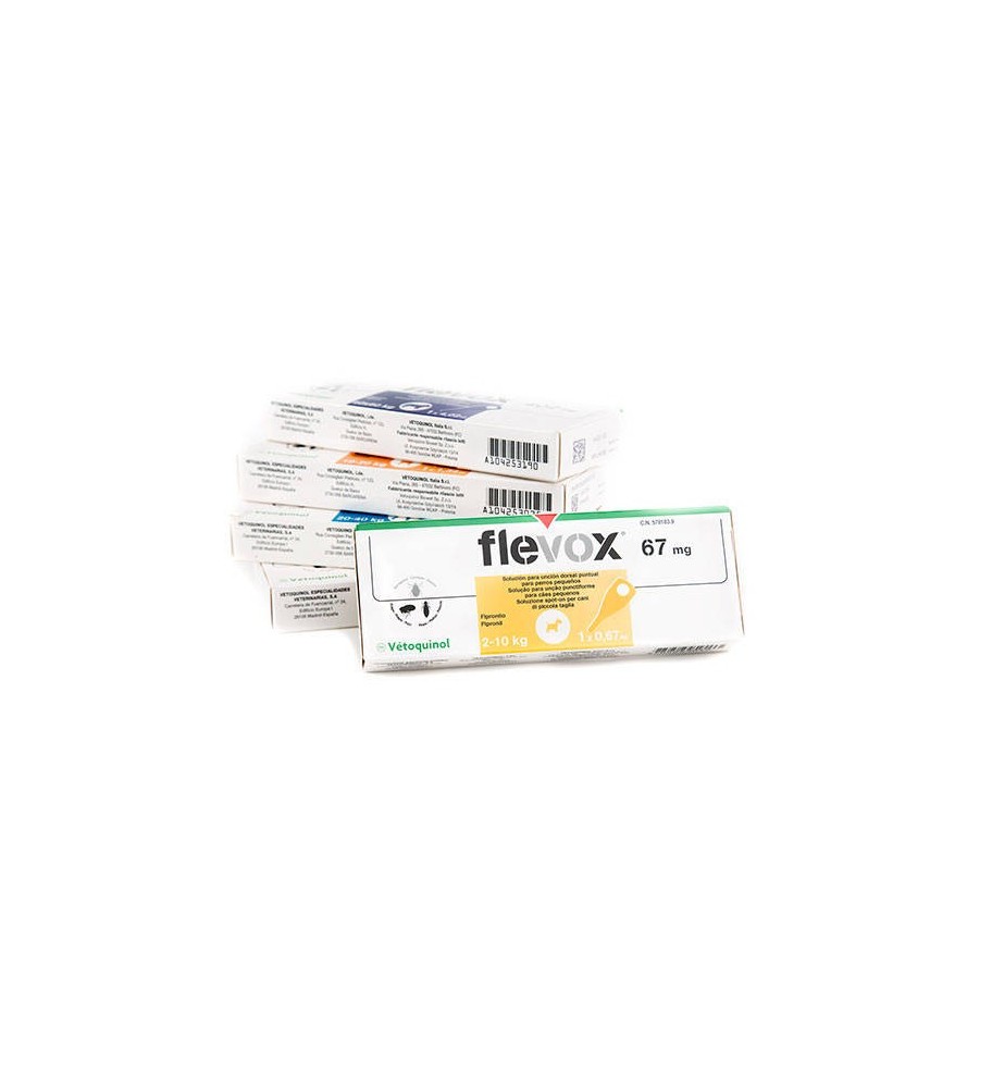 Pipeta Flevox Antiparasitario para Perros 4 A 10kg
