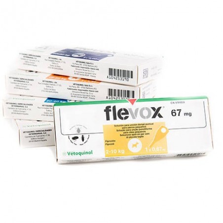 Pipeta Flevox Antiparasitario para Perros 4 A 10kg